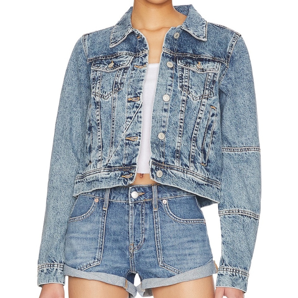 Free People Rumors Denim Jacket